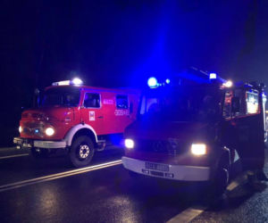 Wypadek na DK 10 w Przyłubiu 