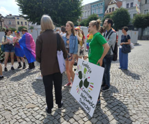 pikieta LGBT Leszno
