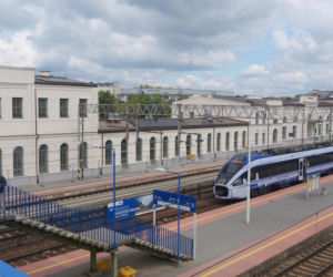Białystok. Dworzec PKP po renowacji odzyskał dawny blask