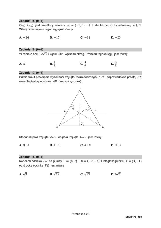 Matura próbna 2021: Matematyka. Odpowiedzi i arkusze sprawdzisz tutaj [CKE ODPOWIEDZI PYTANIA]