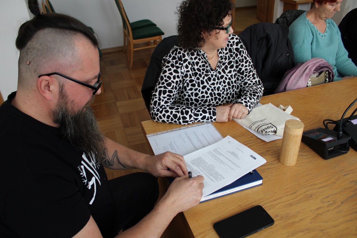 Podpisanie umów z Programu Społecznik w Połczynie-Zdroju
