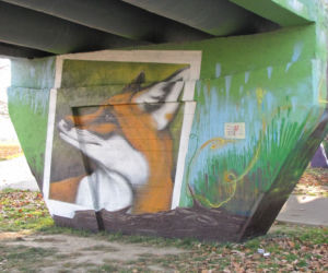Mural w rejonie Lisiej Góry w Rzeszowie robi się coraz większy