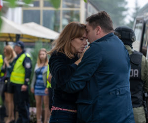 Na Wspólnej, odc. 2996. Michał (Robert Kudelski), Iga (Lidia Sadowa)