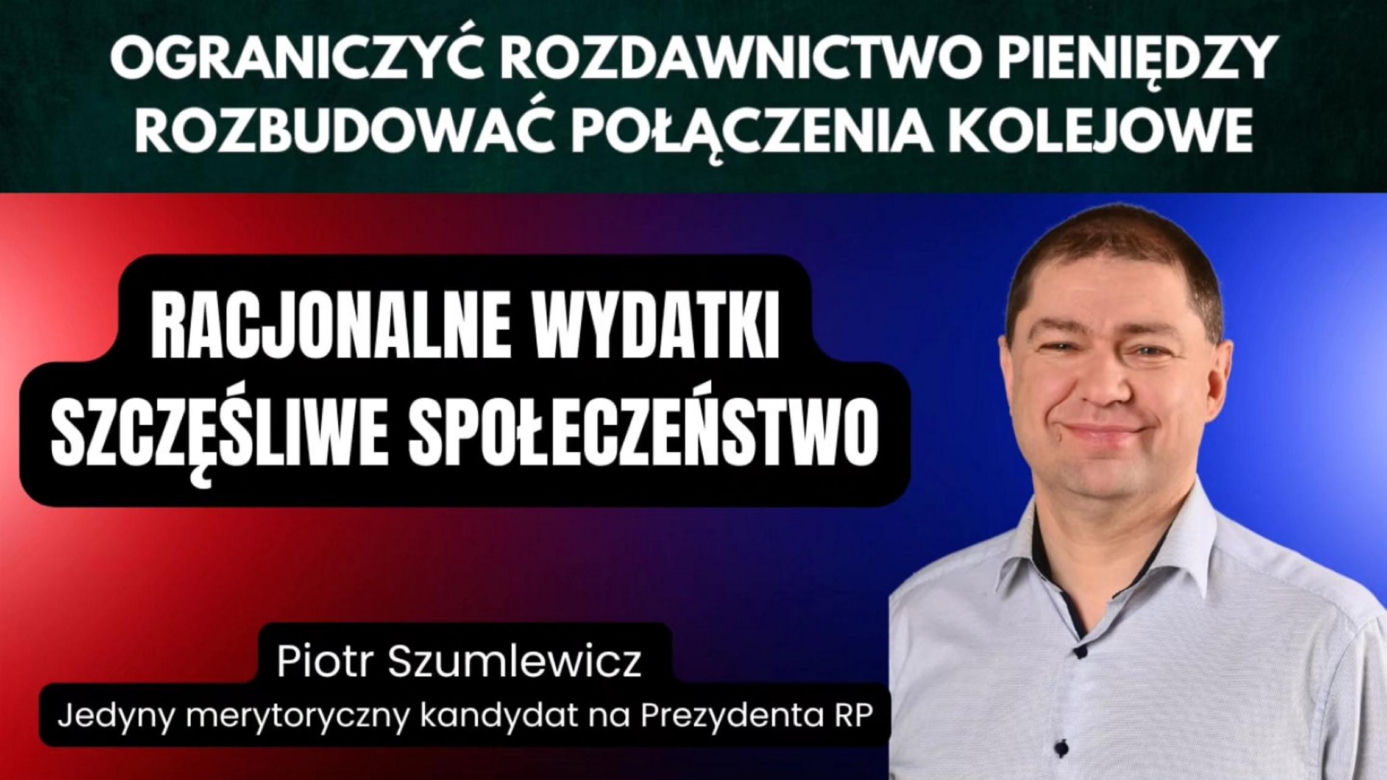 Piotr Szumlewicz – kandydat na prezydenta