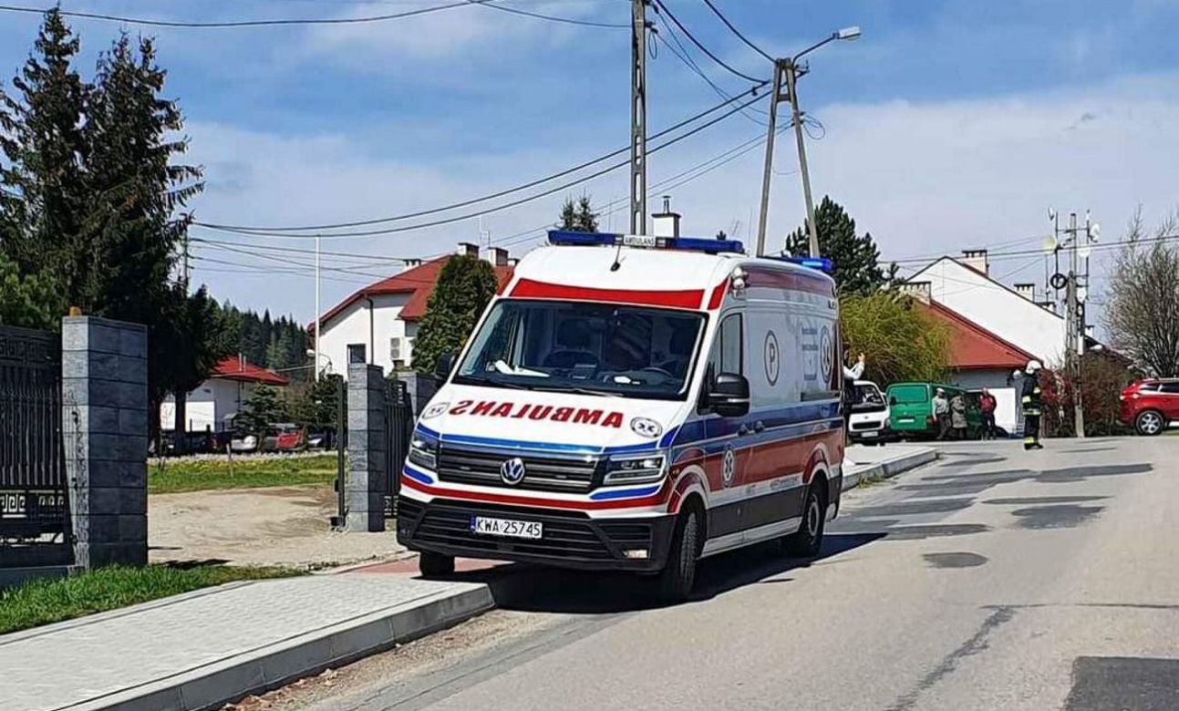 Podpalił się w sypialni u rodziców