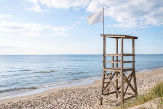 Sinice Pobierowo 16.07. Czy w Pobierowie można się dzisiaj kąpać? Flaga, warunki pogodowe