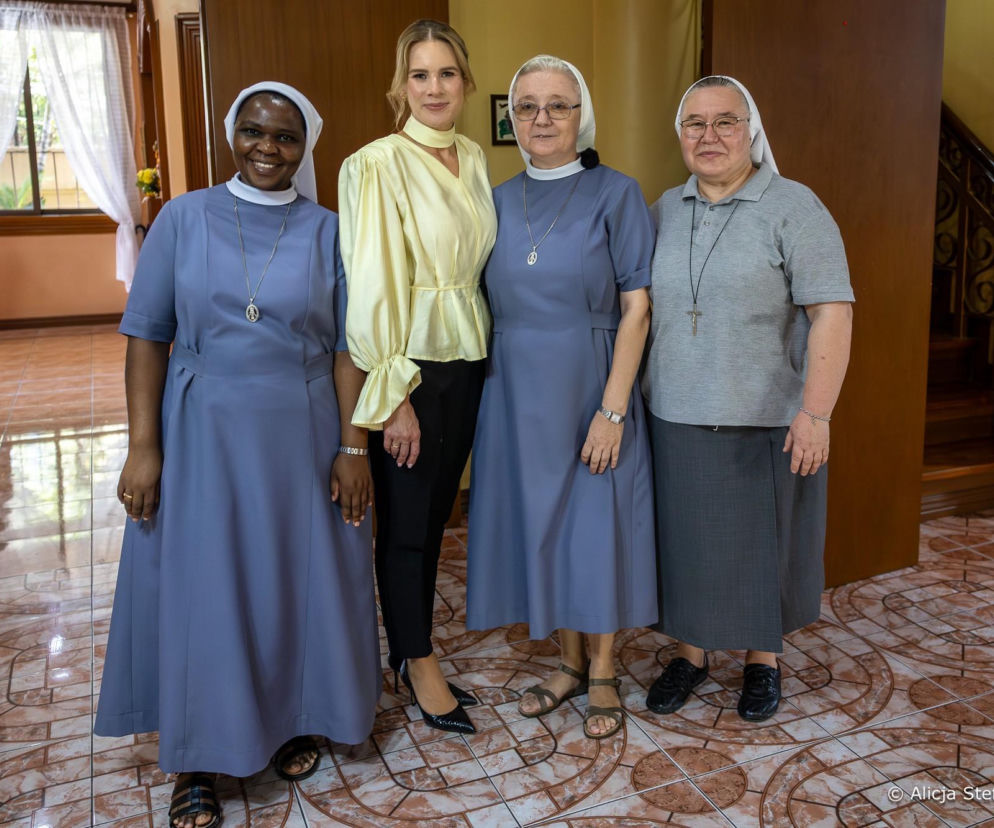 Marta Nawrocka na Filipinach