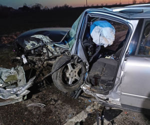Koszmarny wypadek koło Żnina. Nie żyje kierowca audi