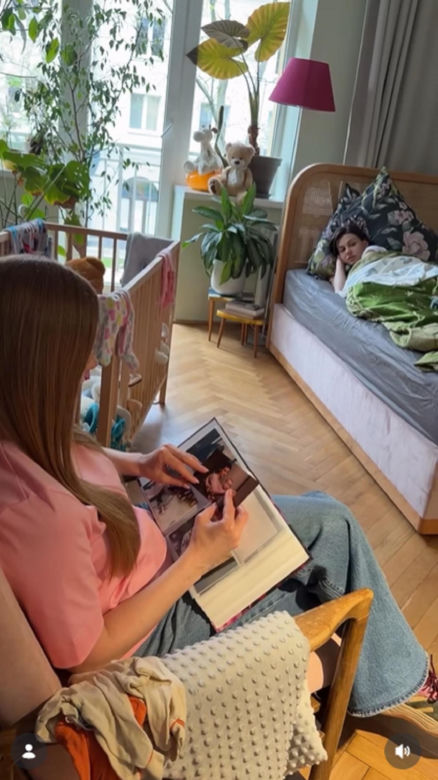 Na dobre i na złe nowy sezon na planie. Wiktoria Consalida (Katarzyna Dąbrowska), Blanka (Pola Gonciarz)