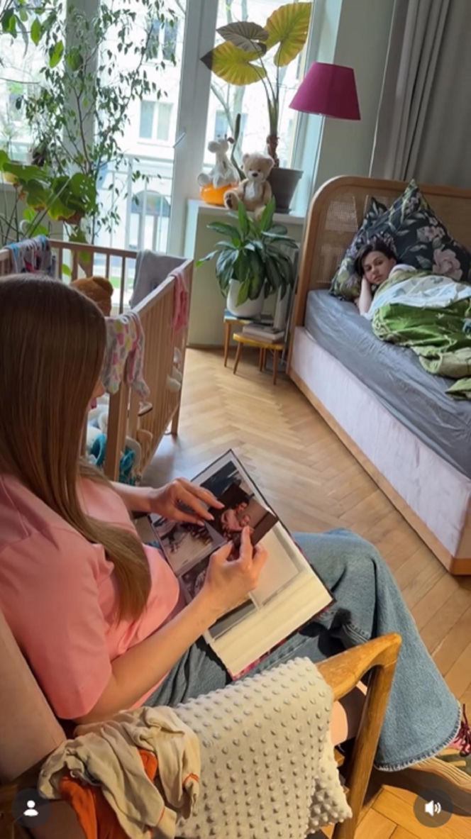 Na dobre i na złe nowy sezon na planie. Wiktoria Consalida (Katarzyna Dąbrowska), Blanka (Pola Gonciarz)