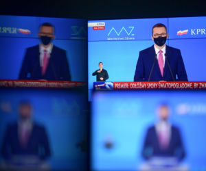 Konferencja prasowa premiera Mateusza Morawieckiego