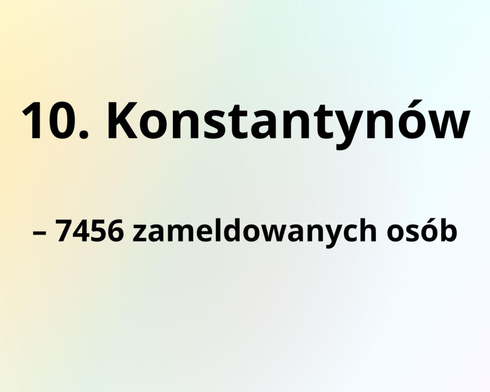 Oto najmniej zaludnione dzielnice Lublina. W tych częściach miasta zameldowanych jest najmniej osób