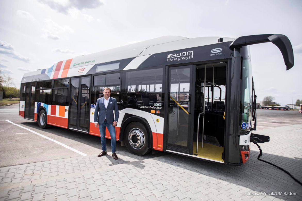 Pierwszy elektryczny autobus jest już w Radomiu.