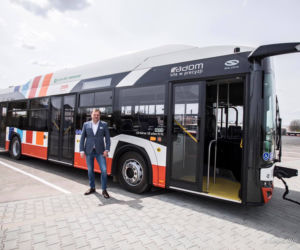 Pierwszy elektryczny autobus jest już w Radomiu.