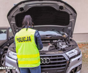 Kradzione Audi SQ5 odzyskane
