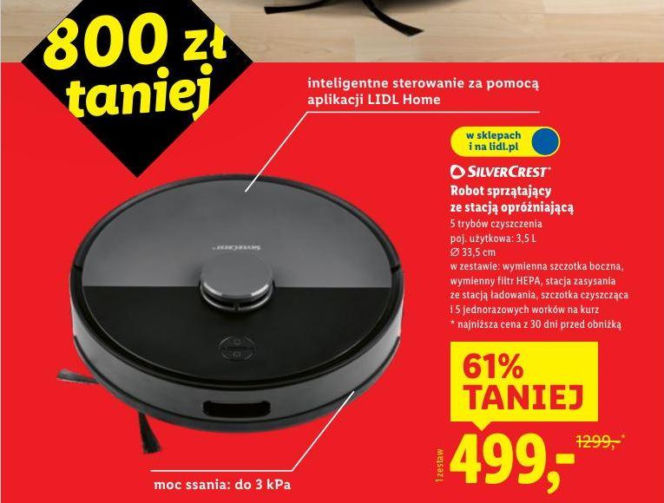 robot sprzątający Lidl