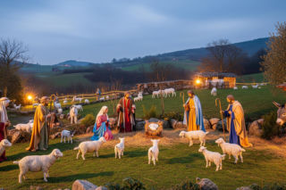 Żywa szopka w Lipowicy. Czy to koniec dominacji krakowskich i wrocławskich atrakcji?