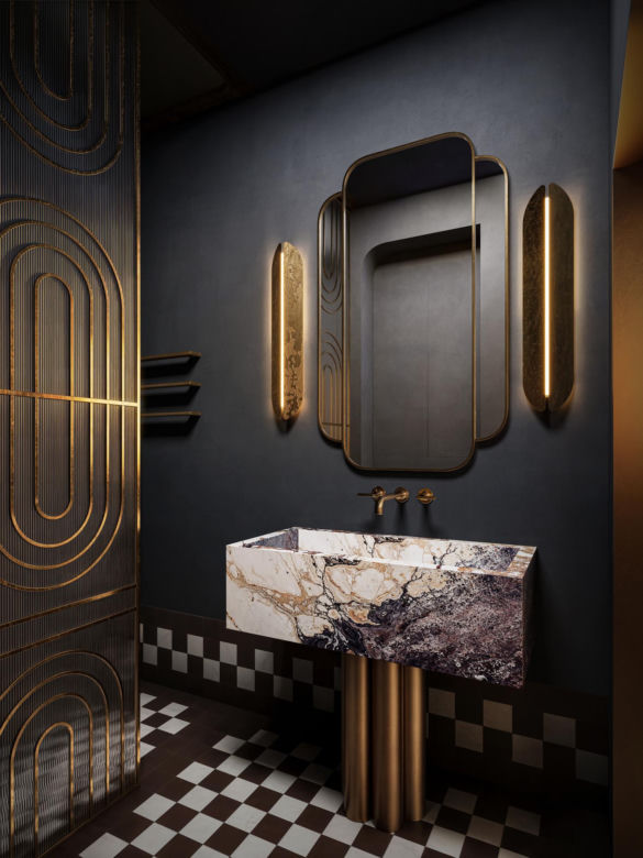 Wnętrza w stylu art deco