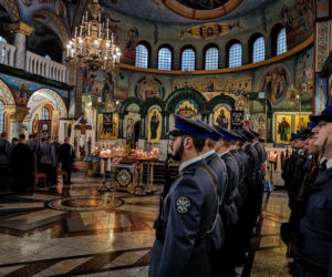 Białystok: Prawosławne obchody święta patrona policji