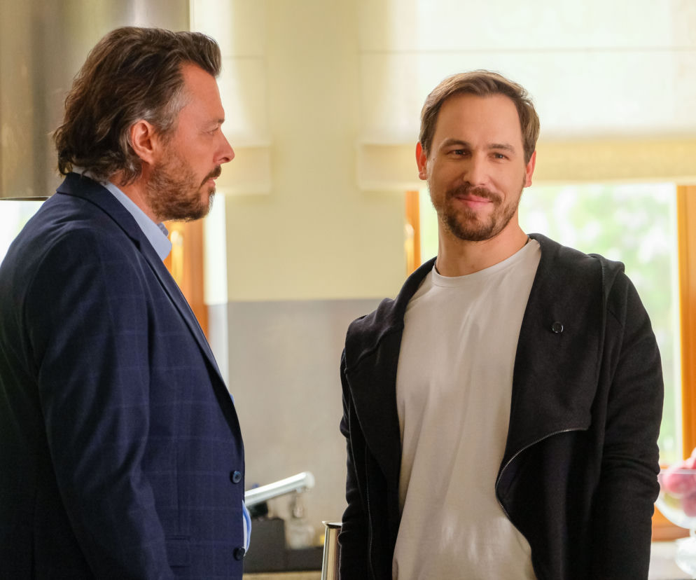 Przyjaciółki 14 sezon. Igor (Stefan Pawłowski), Janek (Marek Bukowski)