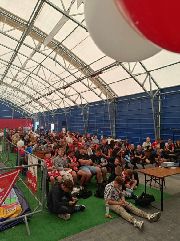 Strefa kibica w Radzyniu Chełmińskim
