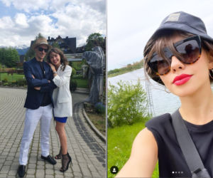 Marcelina Ziętek i Piotr Żyła