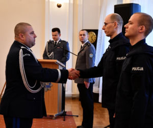 Nowi policjanci w Białymstoku 2020