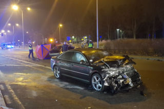 Tragiczny wypadek w Olsztynie. Dwie osoby nie żyją! Kierowca uciekł [ZDJĘCIA]