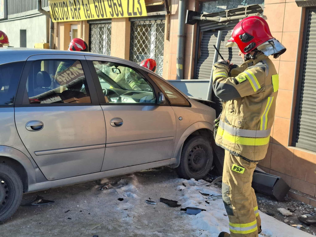 Wypadek na ulicy Radomskiej w Starachowicach