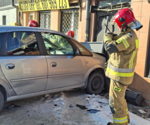 Wypadek na ulicy Radomskiej w Starachowicach