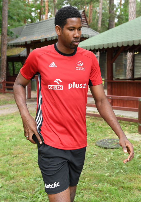 Wilfredo Leon na zgrupowaniu siatkarzy w Spale