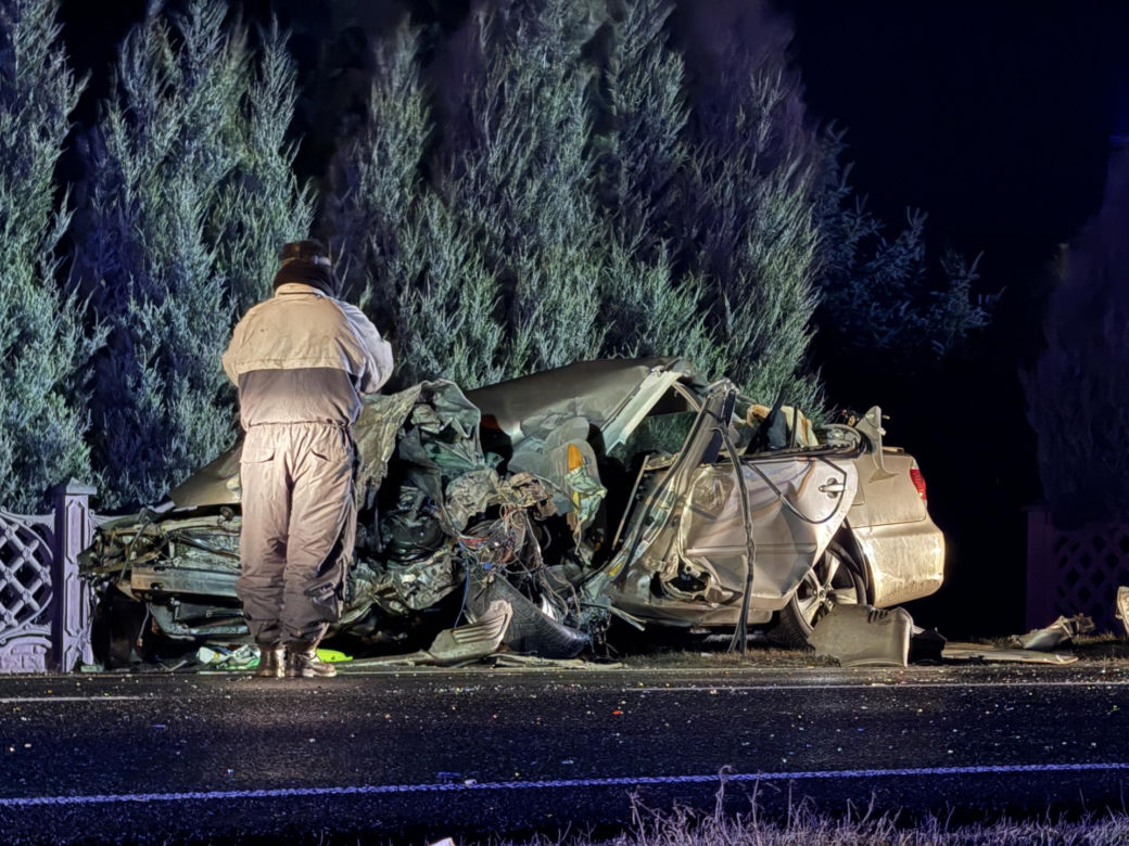 Śmiertelny wypadek pod Grójcem. Samochód osobowy zderzył się z cysterną