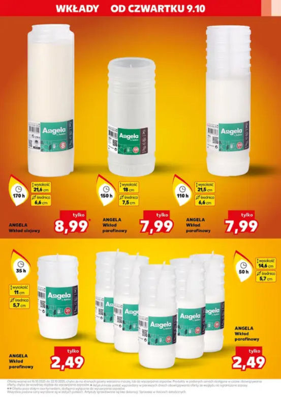 Ceny zniczy - Kaufland