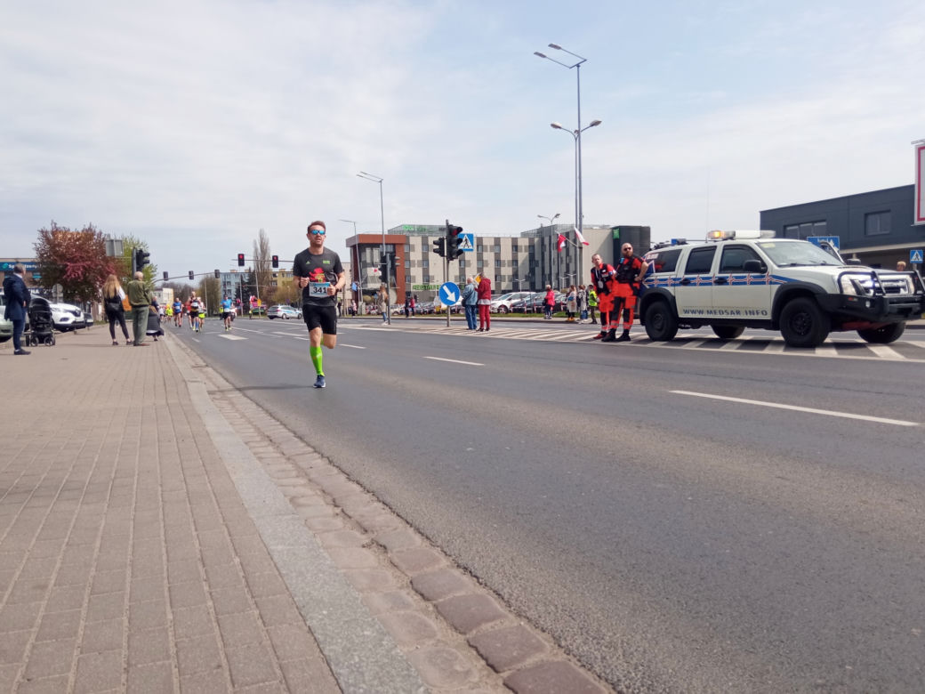Półmaraton śladami Bronka Malinowskiego Grudziądz - Rulewo