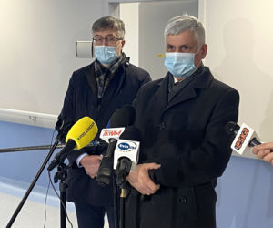 Szpital tymczasowy dla pacjentów z COVID-19 przy ul. Żurawiej w Białymstoku