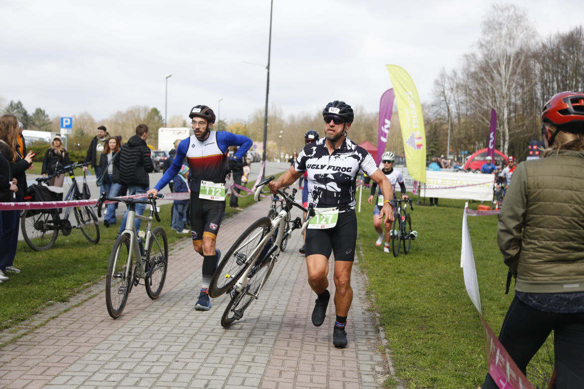 Silesiaman Duathlon Katowice w Dolinie Trzech Stawów. Na starcie stanęło 250 osób