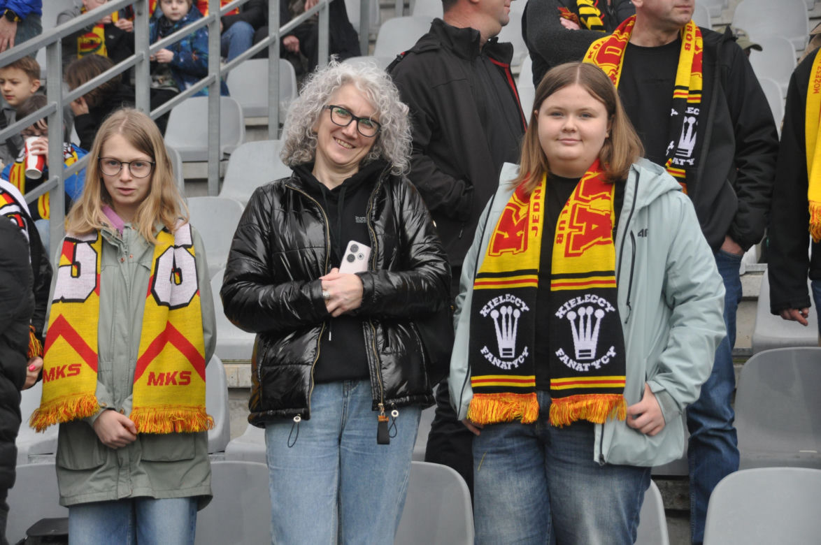 Tak dopingowali kibice na meczu Korona Kielce - Radomiak Radom