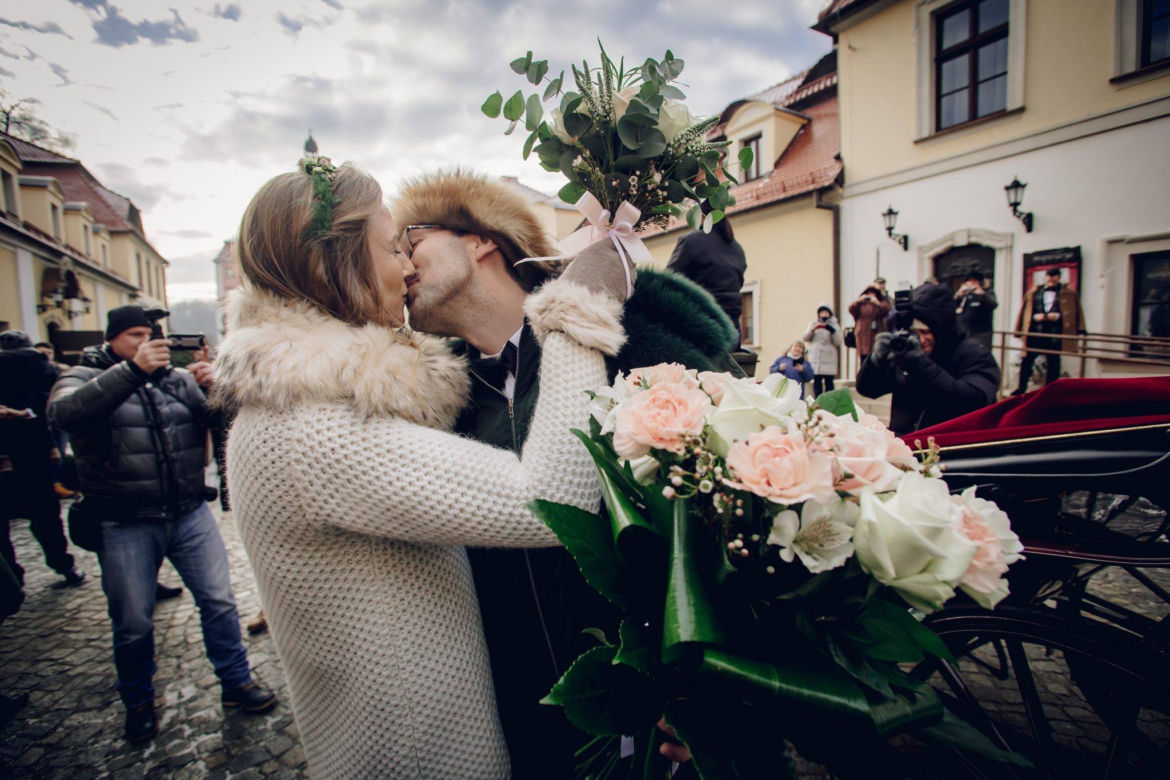 Tak wyglądał książęcy ślub na Zamku Książ