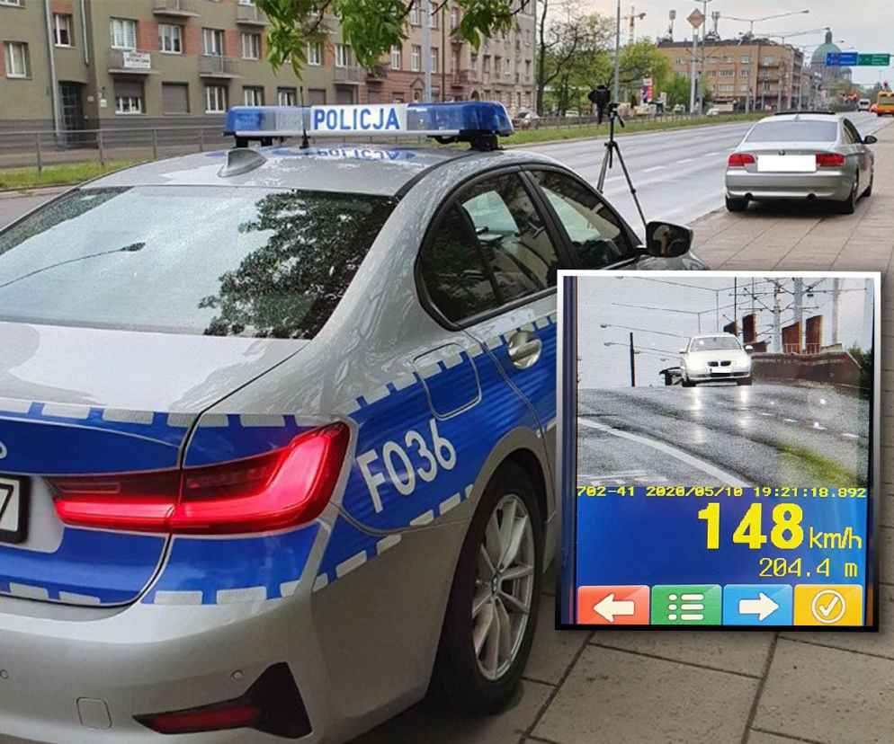 Kierowca BMW przesadził w zabudowanym