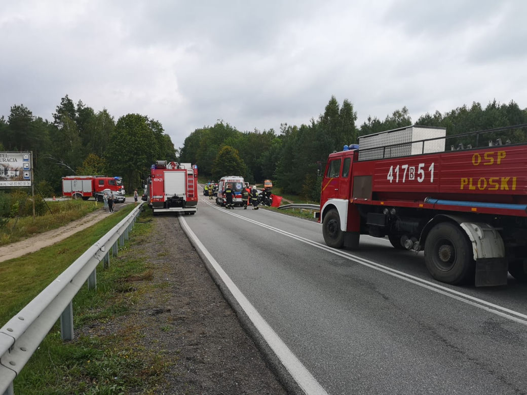 Podlaskie. Tragiczny wypadek na DK 19. Zginęły dwie kobiety [ZDJĘCIA]