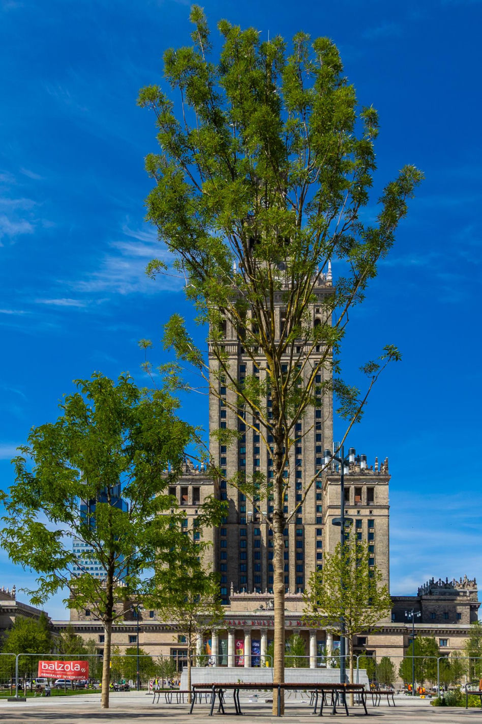 Plac Centralny Warszawa, sierpień 2025