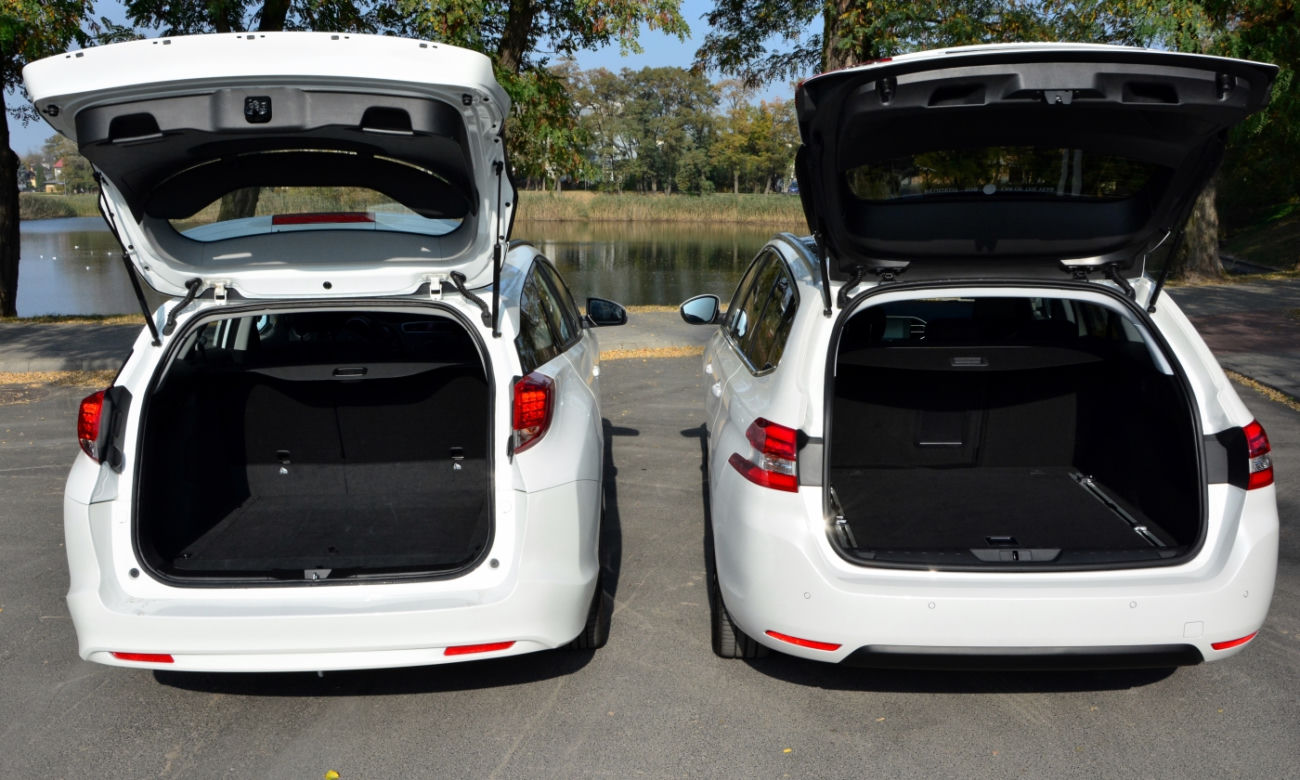 Honda Civic Tourer vs. Peugeot 308 SW