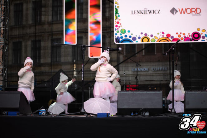 34. Finał Wielkiej Orkiestry Świątecznej Pomocy w Toruniu. Zdjęcia ze starówki