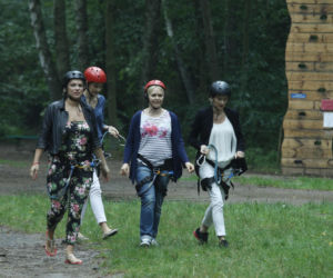 Przyjaciółki 4 odcinek 41 Inga (Małgorzata Socha), Zuza (Anita Sokołowska), Patrycja (Joanna Liszowska), Anka (Magdalena Stużyńska)