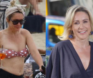 Małgorzata Ohme na plaży