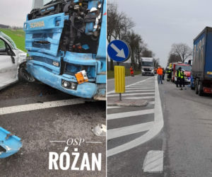 Koszmarny wypadek pod Makowem Mazowieckim! 2-latek z citroena zabrany przez śmigłowiec [ZDJĘCIA]