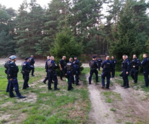 W Puszczy Noteckiej trwa obława