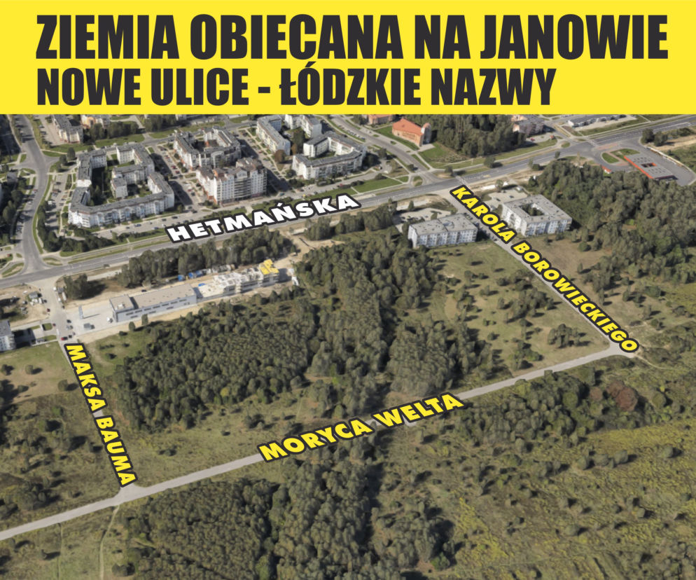 Czy patronami ulic na Janowie beda bohaterowieZiemi obiecanej?