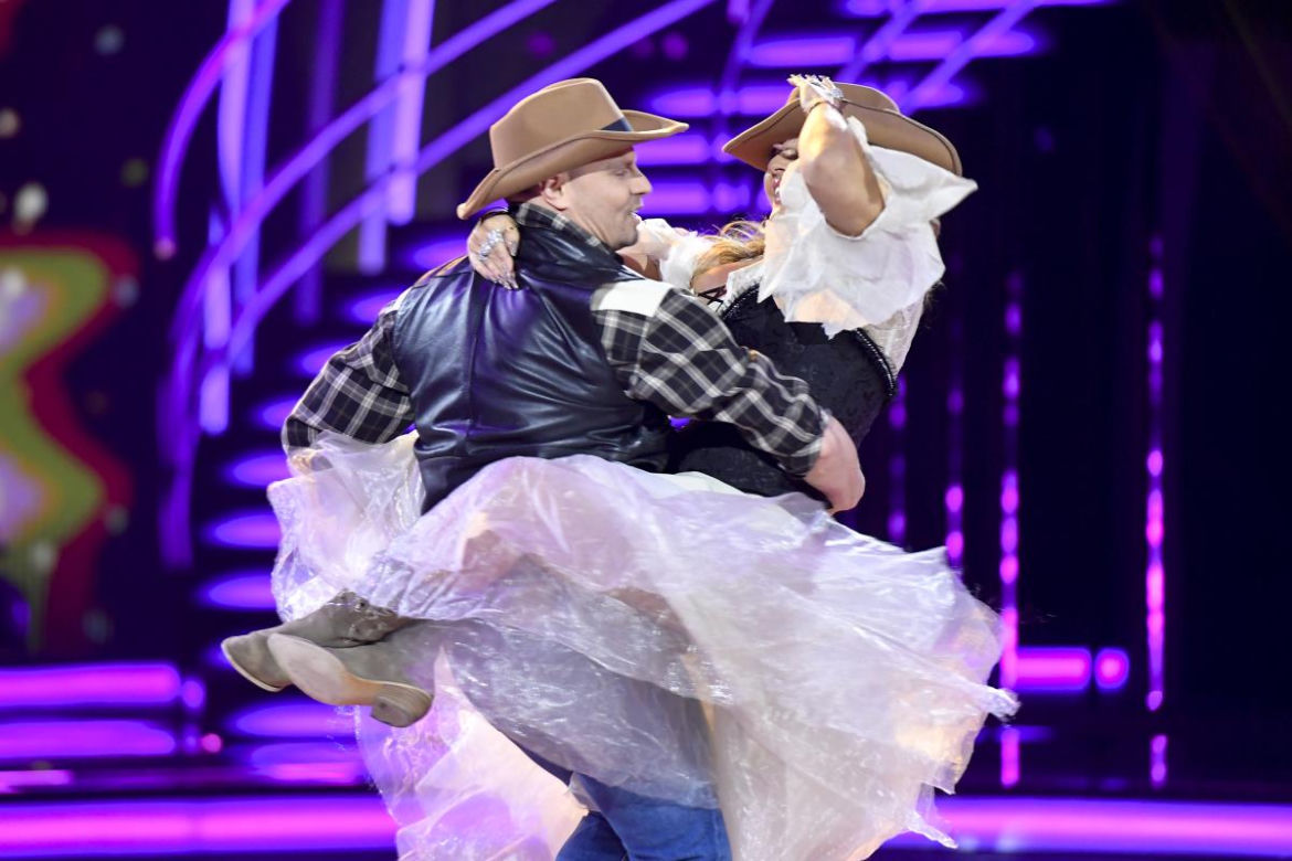 Dagmara Kaźmierska w siódmym odcinku "Dancing with the stars. Taniec z gwiazdami"