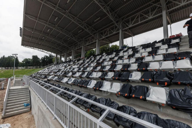 Remont stadionu Granatu w Skarżysku (lipiec 2026)